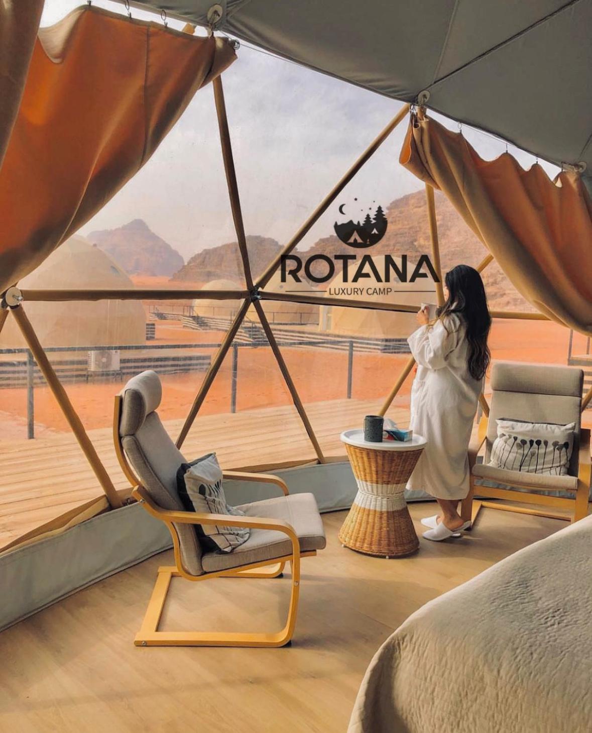 Отель Rotana Luxury Camp Вади-Рам Экстерьер фото